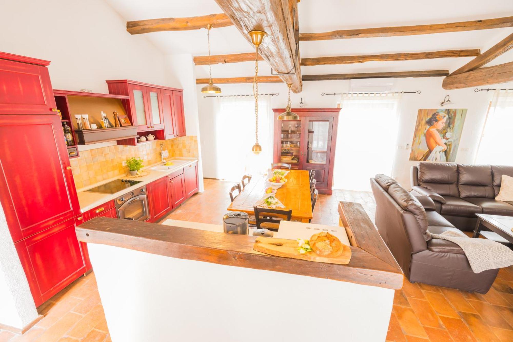 Wunderschöne Villa Jurinea mit privaten Pool Barat  Exterior foto